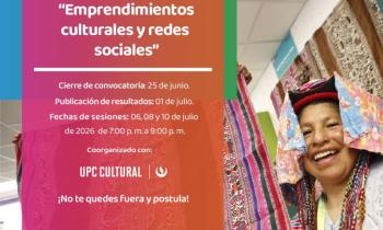 Taller “Emprendimientos culturales y redes sociale...