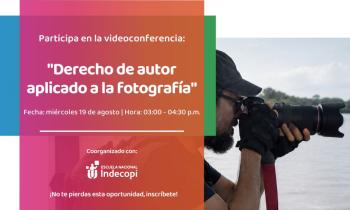 Videoconferencia “Derecho de autor aplicado a la f...