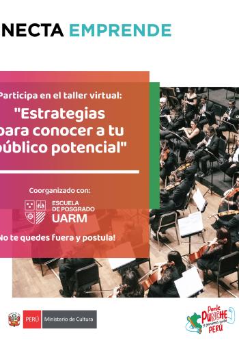 Taller: Estrategias para conocer a tu público potencial CONECTA - UARM