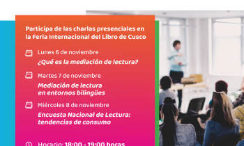 Charlas en la Feria Internacional del Libro de Cus...