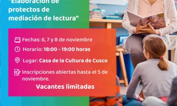 Elaboración de proyectos de mediación de lectura