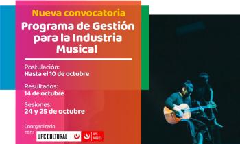 Programa de Gestión para la Industria Musical - CONECTA - UPC