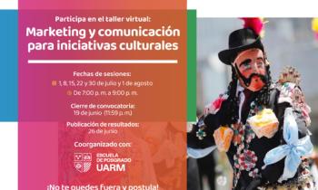 Marketing y comunicación para iniciativas culturales - Julio 2025