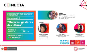 Mujeres: Gestoras de Cultura