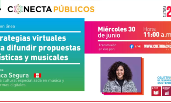 Estrategias virtuales para difundir propuestas art...