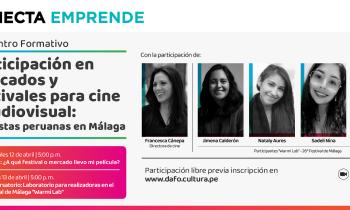Participación en mercados y festivales para cine y...